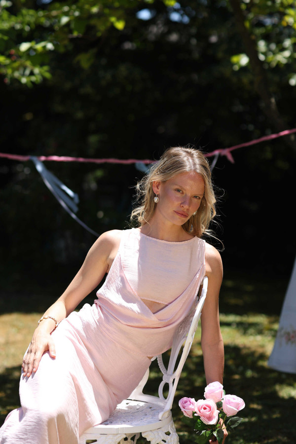 Ballet Muse Pudra Pembe İki Parçalı Takım