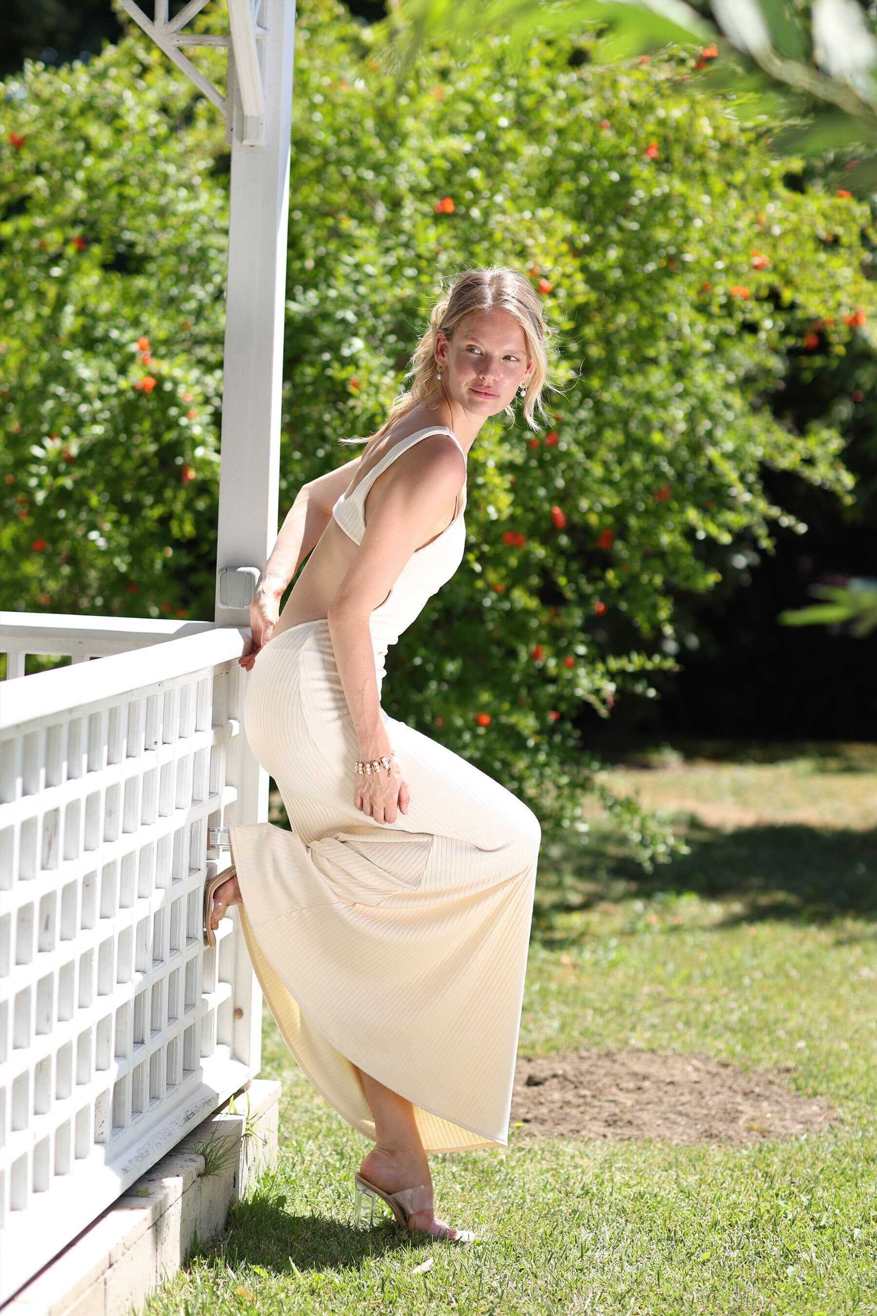Iris Blanc Dress